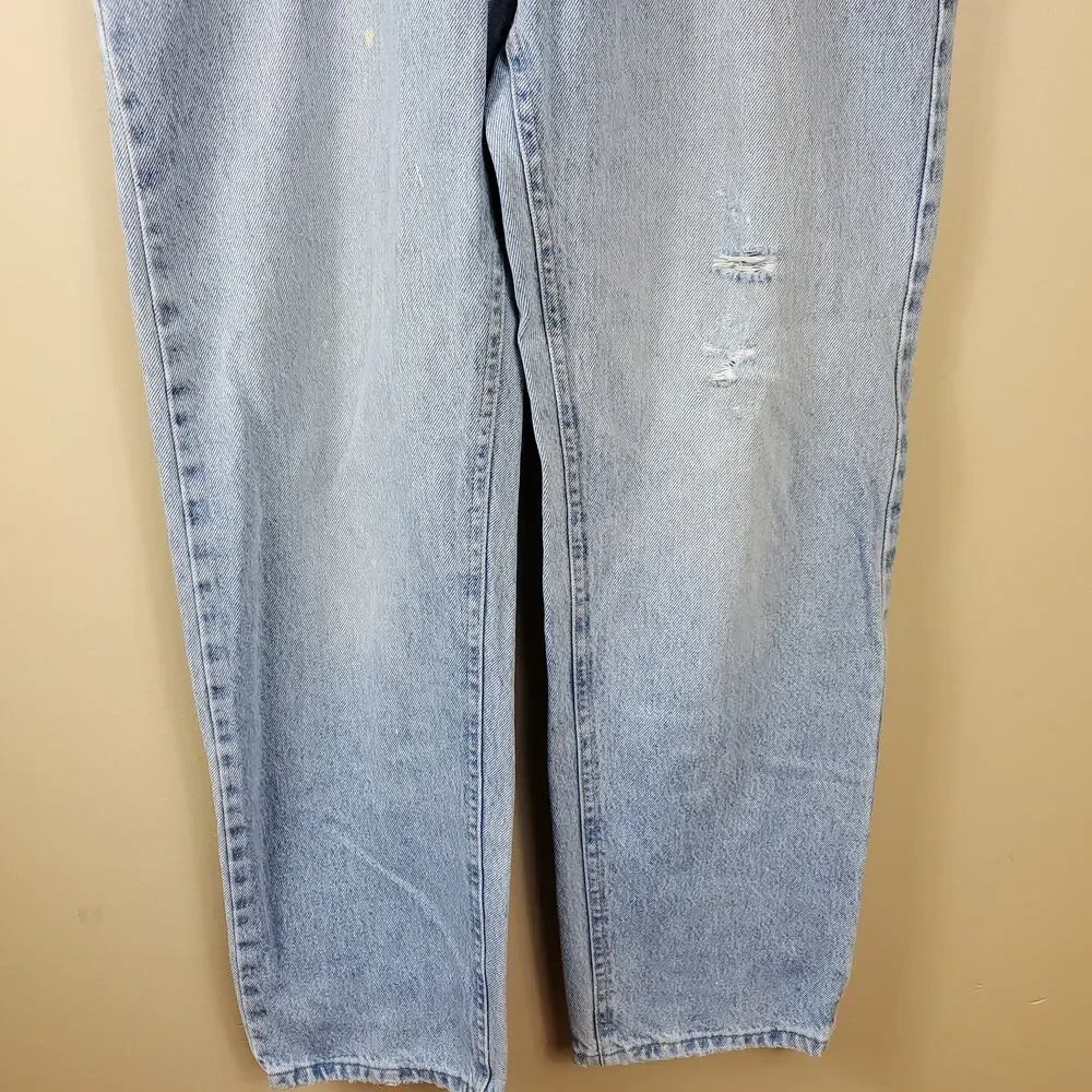 Vintage Lee Light Wash Straight Leg Jeans Size 34x32